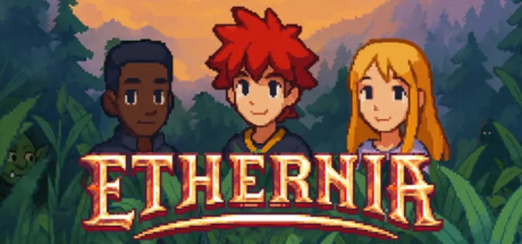 Ethernia เกม MMORPG 2D Pixel Art บน Steam ระบบเกมที่ต้องรู้ก่อนเล่น