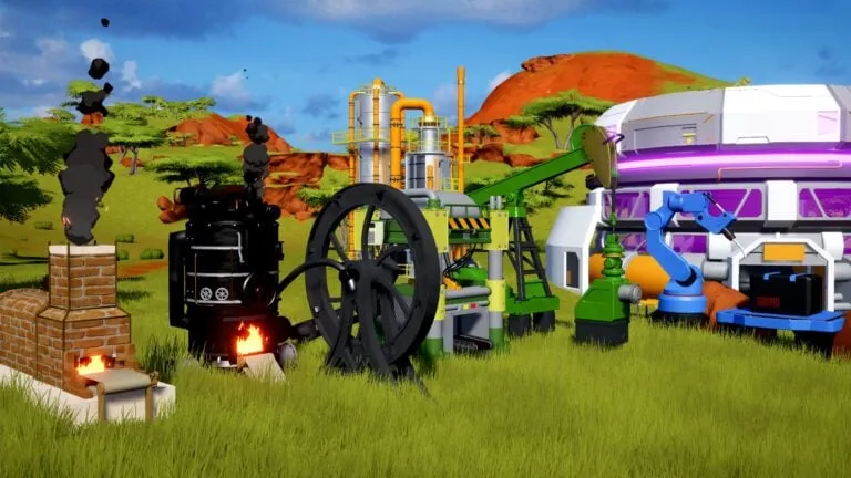 Moorestech เกมโรงงานอัตโนมัติผสาน RPG สไตล์อนิเมะ เตรียมวางจำหน่ายบน PC ปี 2026