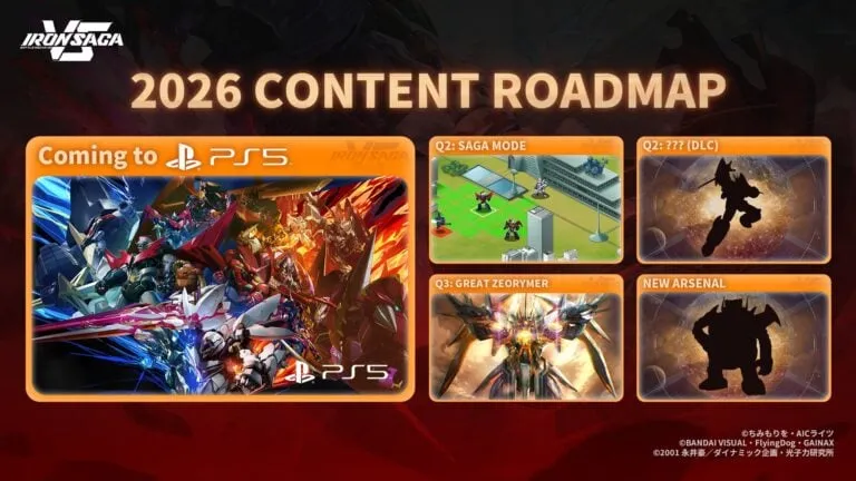 Iron Saga VS เตรียมลง PS5 ในปี 2026